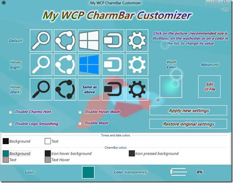 Windows-8-Charms-Bar-Customizer Windows 8 Charms Bar Customizer