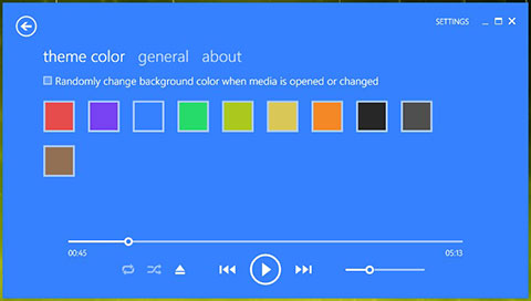 myPlayer-setting myPlayer setting