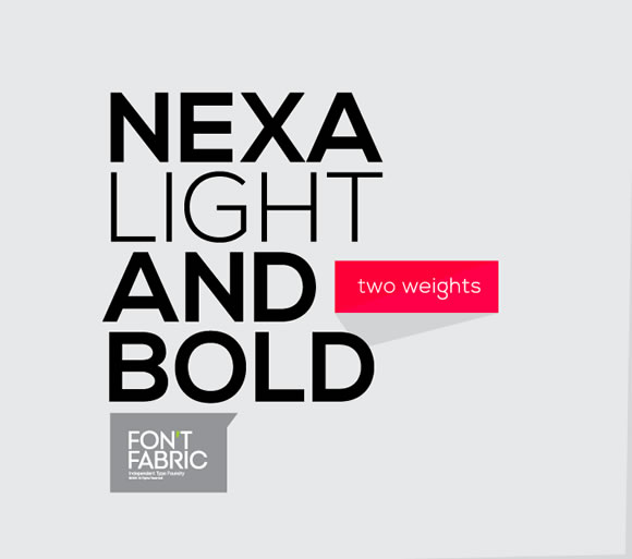 free fonts nexa 01 